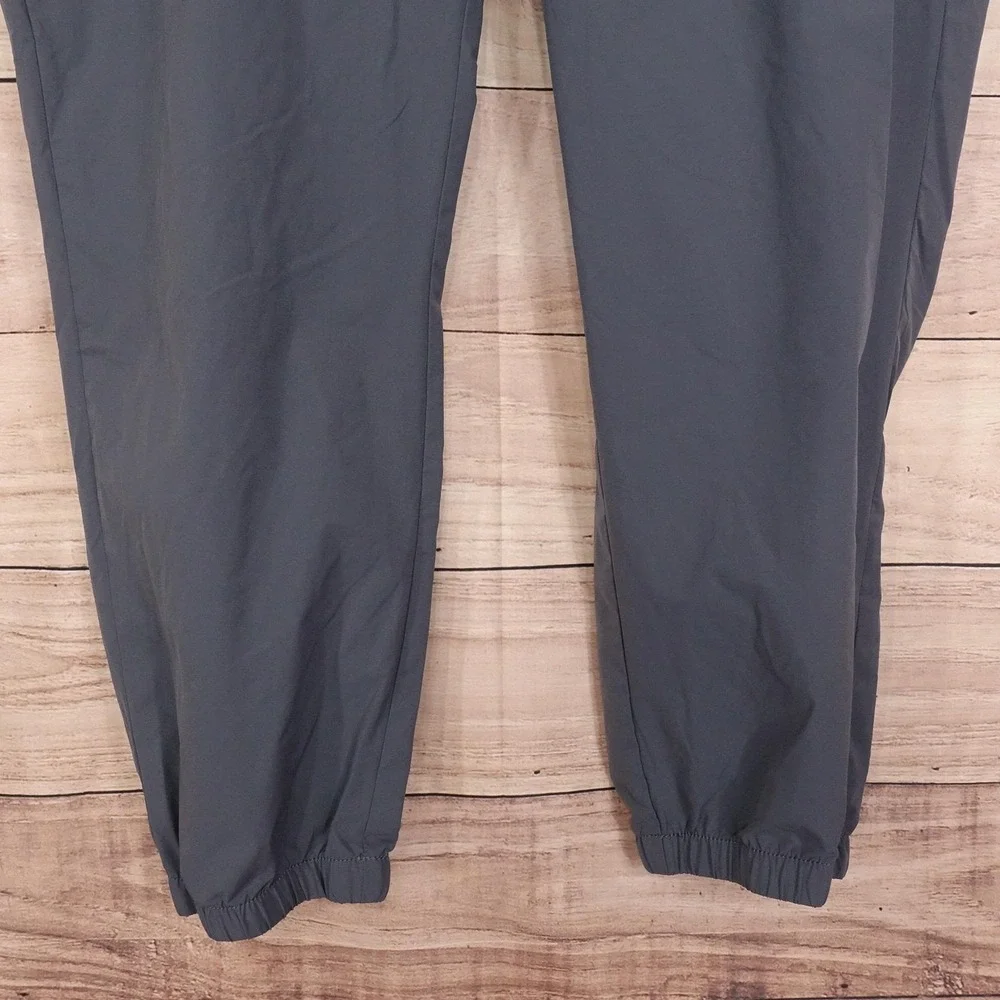 Banana Republic‎ Pants Mens 2XL Gray Jogger Elastic Waist Zip Pocket Lightweight